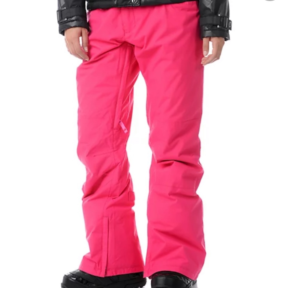 XS Hott Pink Burton Dry Ride Snowboard Pants